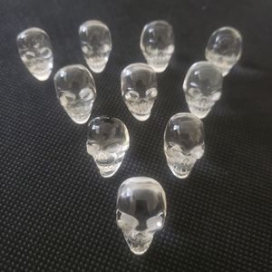 1 Clear Quartz Crystal Skull